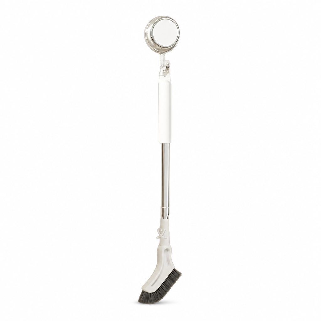 CornerScrub Pro – La brosse de nettoyage extensible à poils rigides