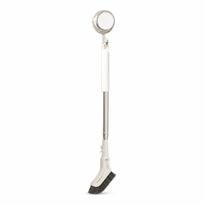 CornerScrub Pro – La brosse de nettoyage extensible à poils rigides