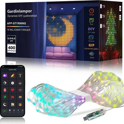 LumiSync – La guirlande LED intelligente et personnalisable