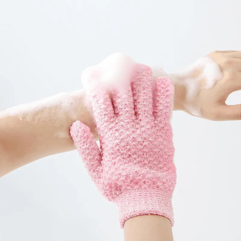 ExfoliGlove – Le gant de douche exfoliant et moussant