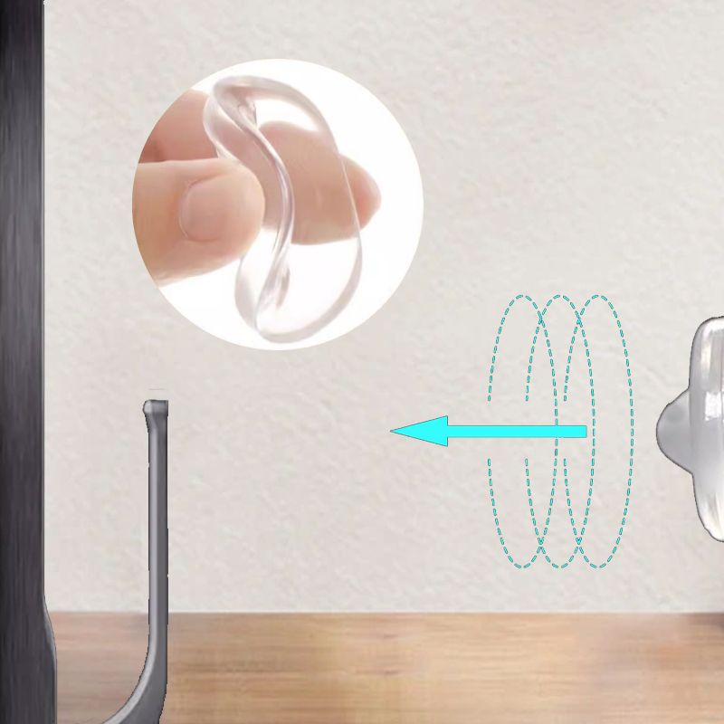 ClearBumper – Les butoirs adhésifs transparents anti-bruit